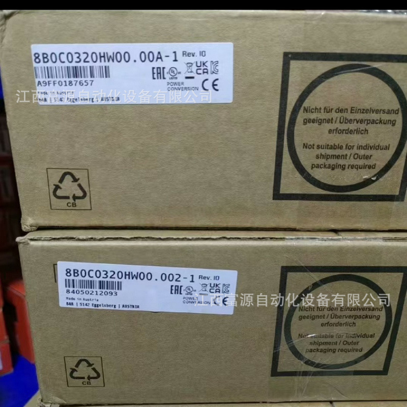 B&R贝加莱驱动器8EAC0152.001-1全新原装现货议价