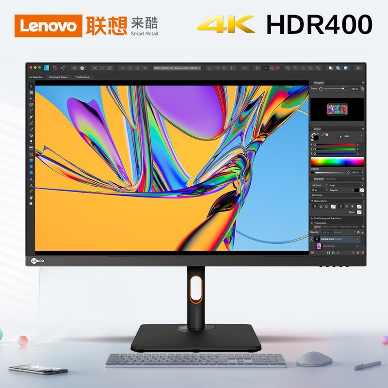 Laiku M3221Pl 32inch 4K Ultra-Clear Monitor Office Design Eye-Protection Ips Large Screen 4K Monitor