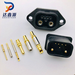 深セン達鑫源実力工場新エネルギーソケット2 5穴1.0 | 3.0銅セットオスメス銅針ピンpin