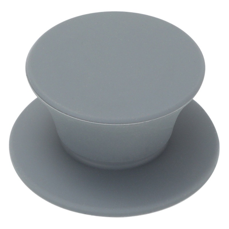 Tapa de la tapa de la olla de silicona anti-scald botón cabeza de la manija cubierta de la olla cubierta del grano superior universal de la olla de vidrio mango accesorios de cocina del hogar