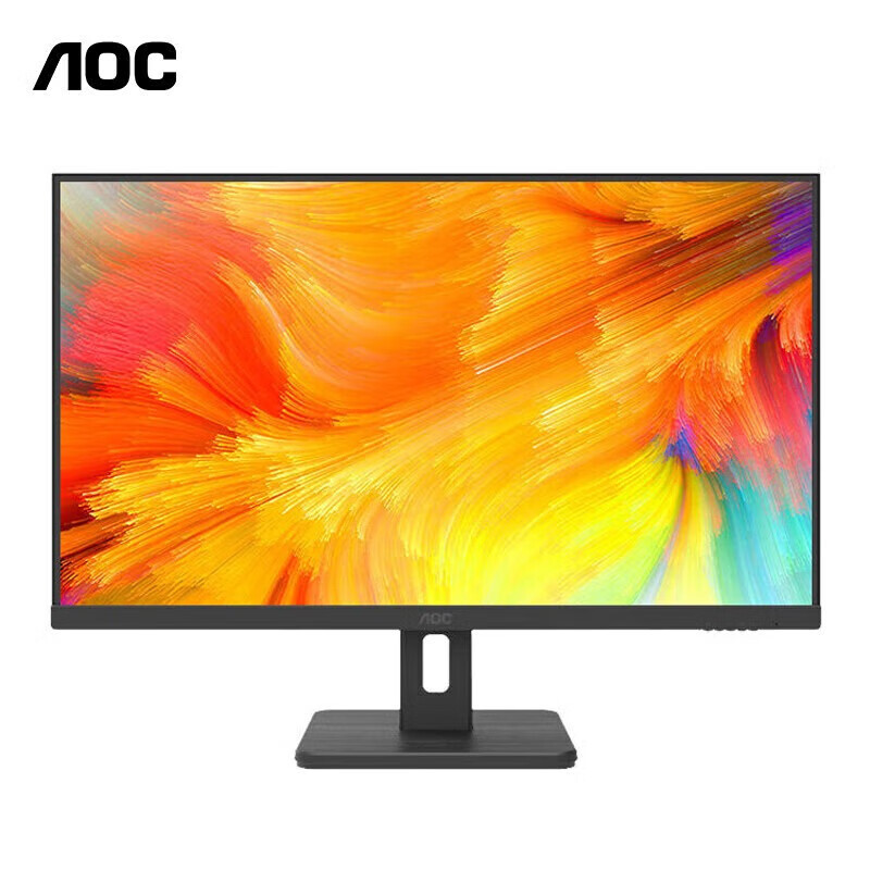 AOC computer monitor Q27E12 HD eye protection blue 27 inch 2K IPS screen commercial office 100Hz