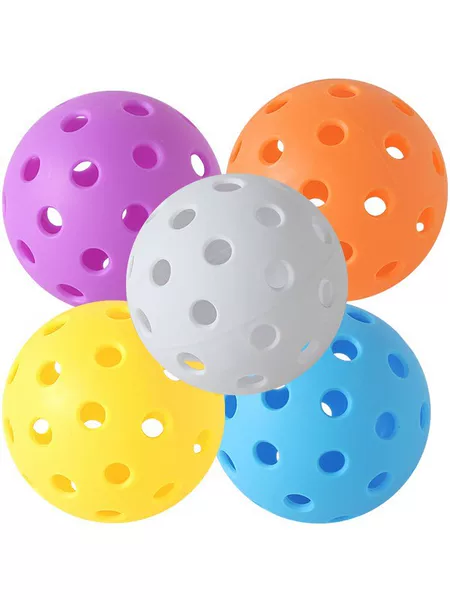 Pickleball Training Equipment, Wholesale In-Stock Pickleball Perforated Balls, Leisure and Entertainment Sports Pickleball