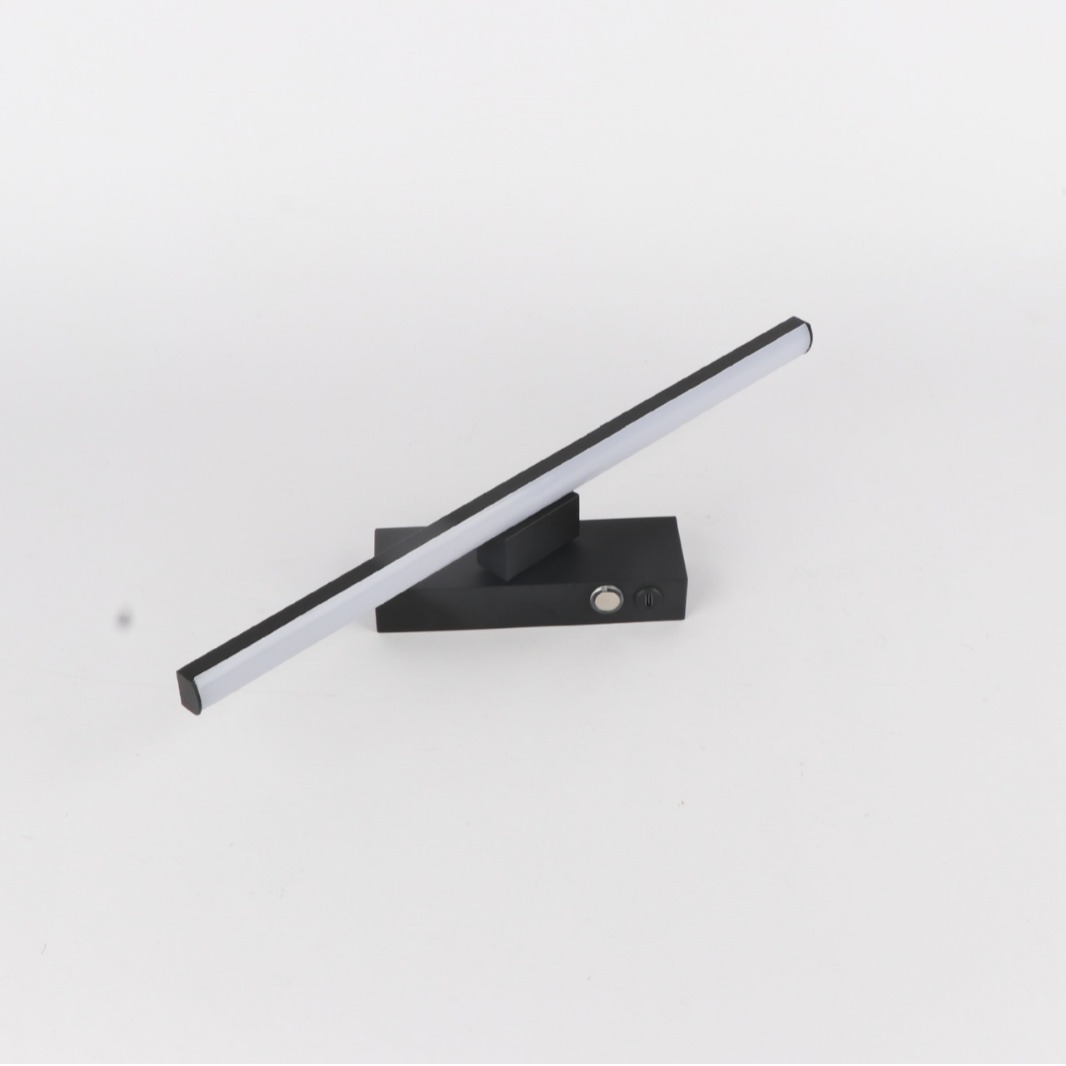Batería recargable giratoria recta lámpara de pared simple lámpara de cabezal de cama dormitorio estudio pared de fondo lámpara de pasillo lámpara led