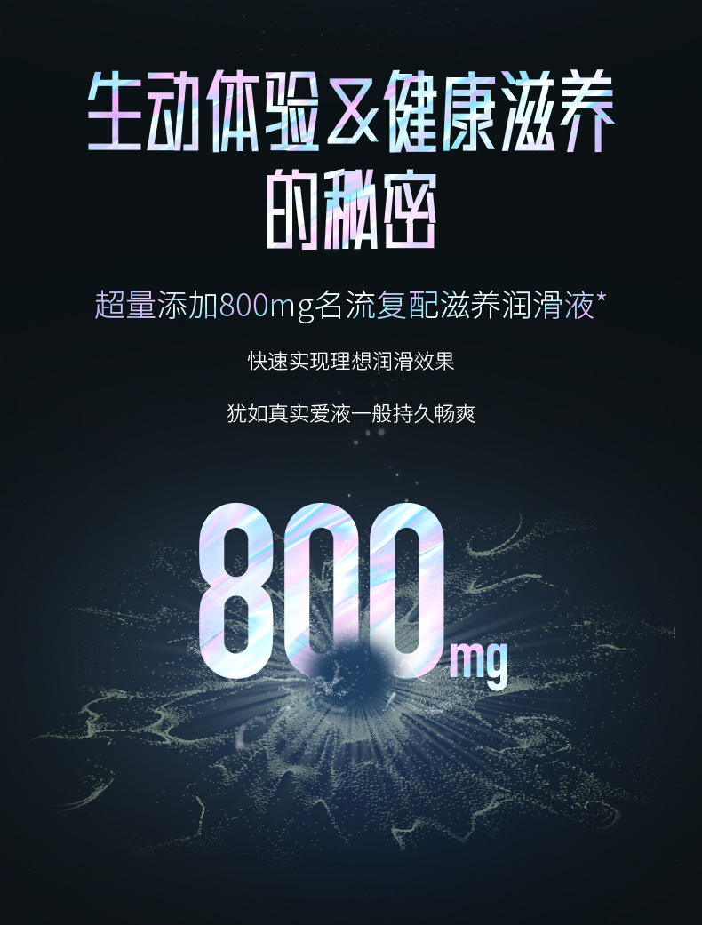 Celebrity Long-Lasting Condoms for Men, Small Size 49mm, Latex, 1 Box — detail image 17