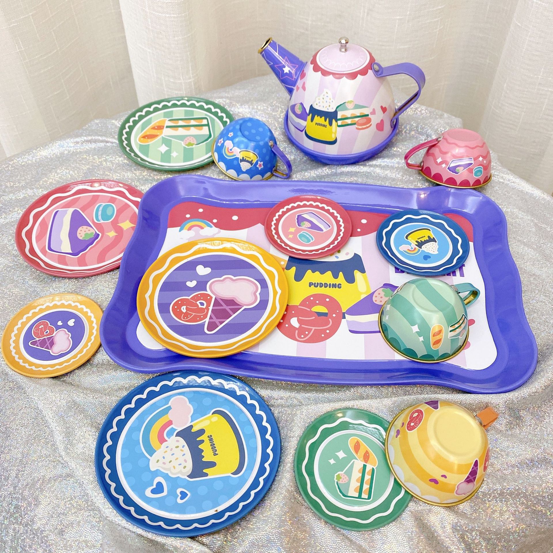 케이크 티 세트 가방