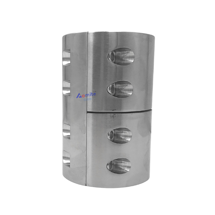 [澳美特]厂家供应高精度加长型不锈钢联轴器 刚性连轴器