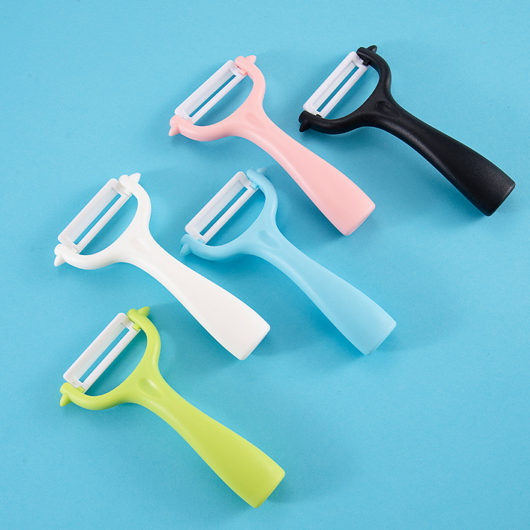 新款不锈钢刨片厨房瓜果削皮器家用苹果刨皮刀土豆陶瓷削皮刀瓜刨