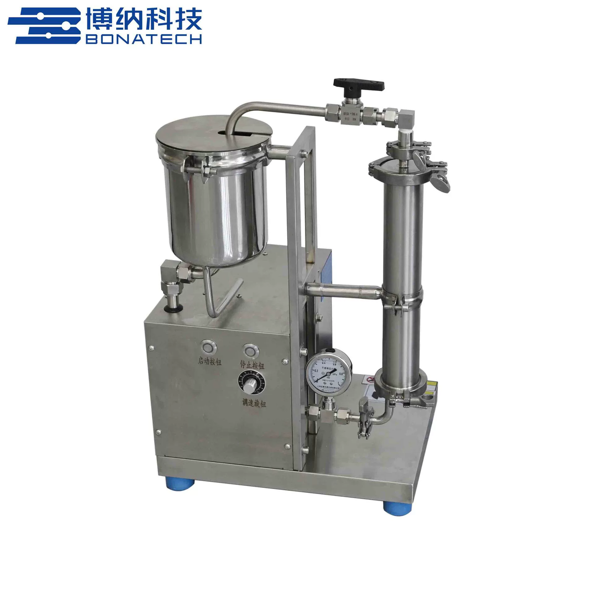 Многофункциональная малая экспериментальная машина с органической мембраной BONA-GM-12 Оборудование для фильтрации с мембранным разделением, очисткой, концентрацией, удалением примесей