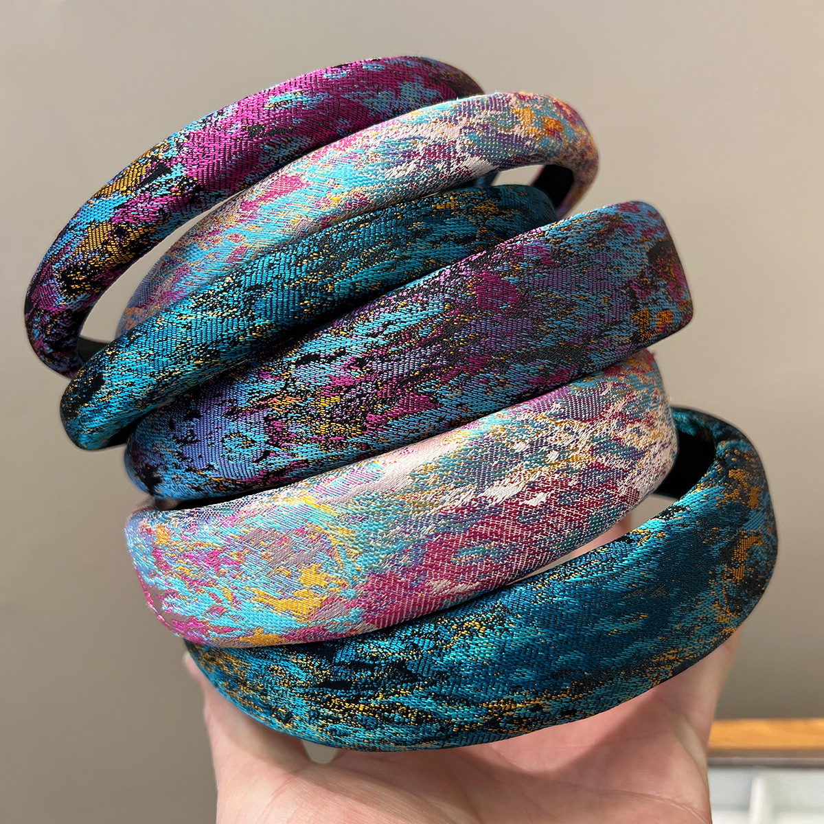 優質復古簡約時尚發箍 手作精緻百搭頭箍壓發卡 成人簡約布藝發箍