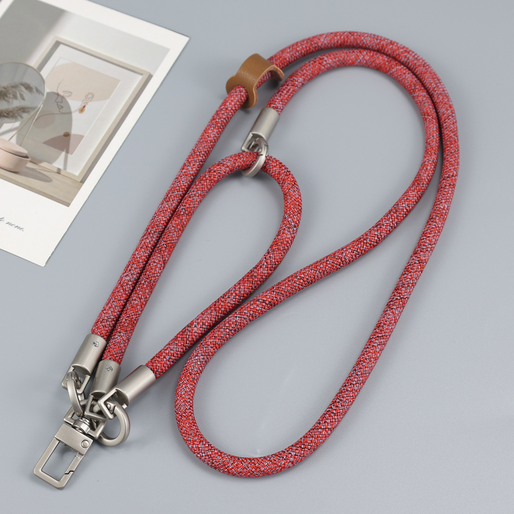 빨간색 [조절 불가] 긴 로프 90CM, 짧은 로프 30CM