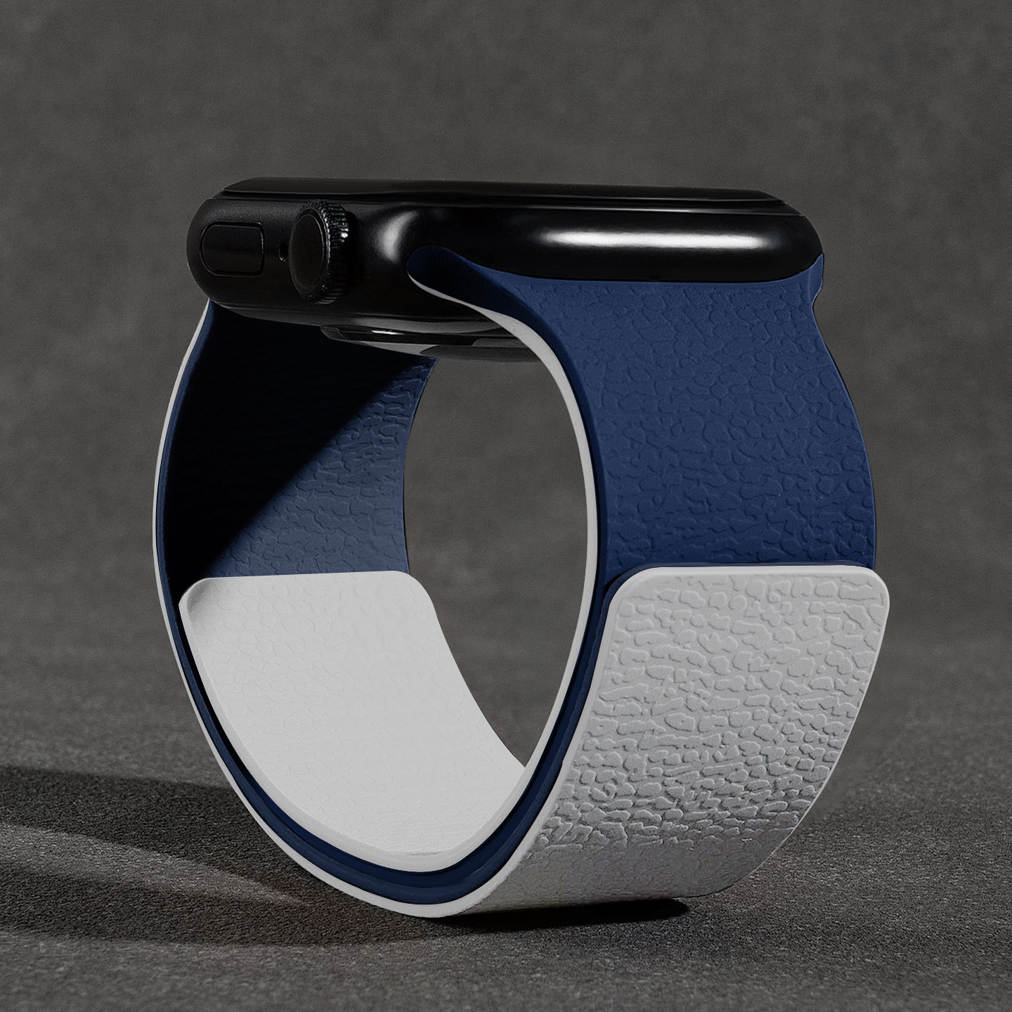 Aplicable a Apple S11 correa litchi iwatch10 color matching S9 absorción S8 silicona S10 nuevo SE deporte