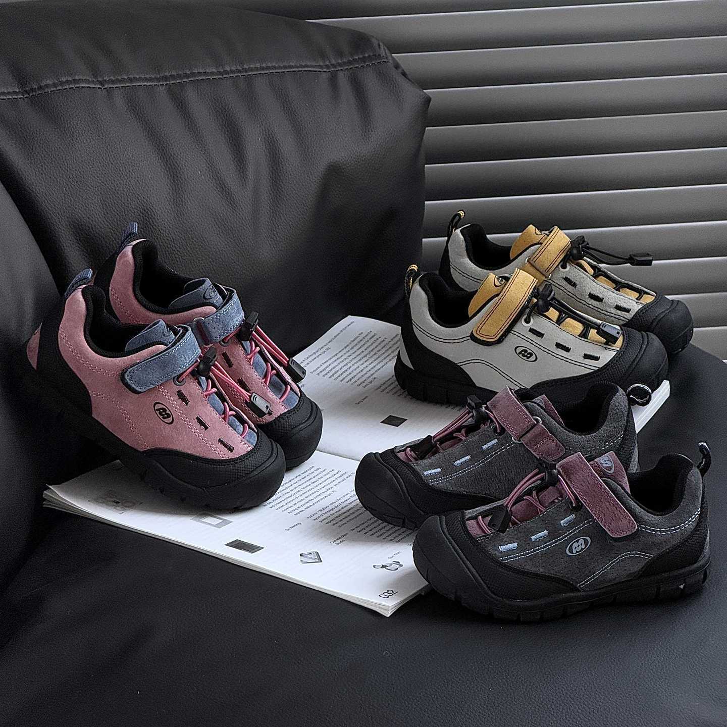 Boys' Sports Shoes 2025 Spring and Autum New Soft-Soled Non-Slip Outdoor Hiking Shoes Girls' Casual Shoes Kidsren's Trendy Shoes