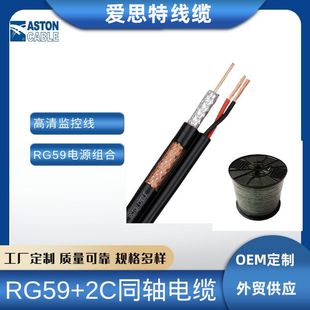 RG59+2C Ccoaxial cable ҕ�l�O�ؾ� ͬ�S��| 0.75ƽ��CCTV�O��