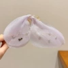 2# tulle butterfly gripper lilac (bottom clip 12.5cm butterfly 15cm)