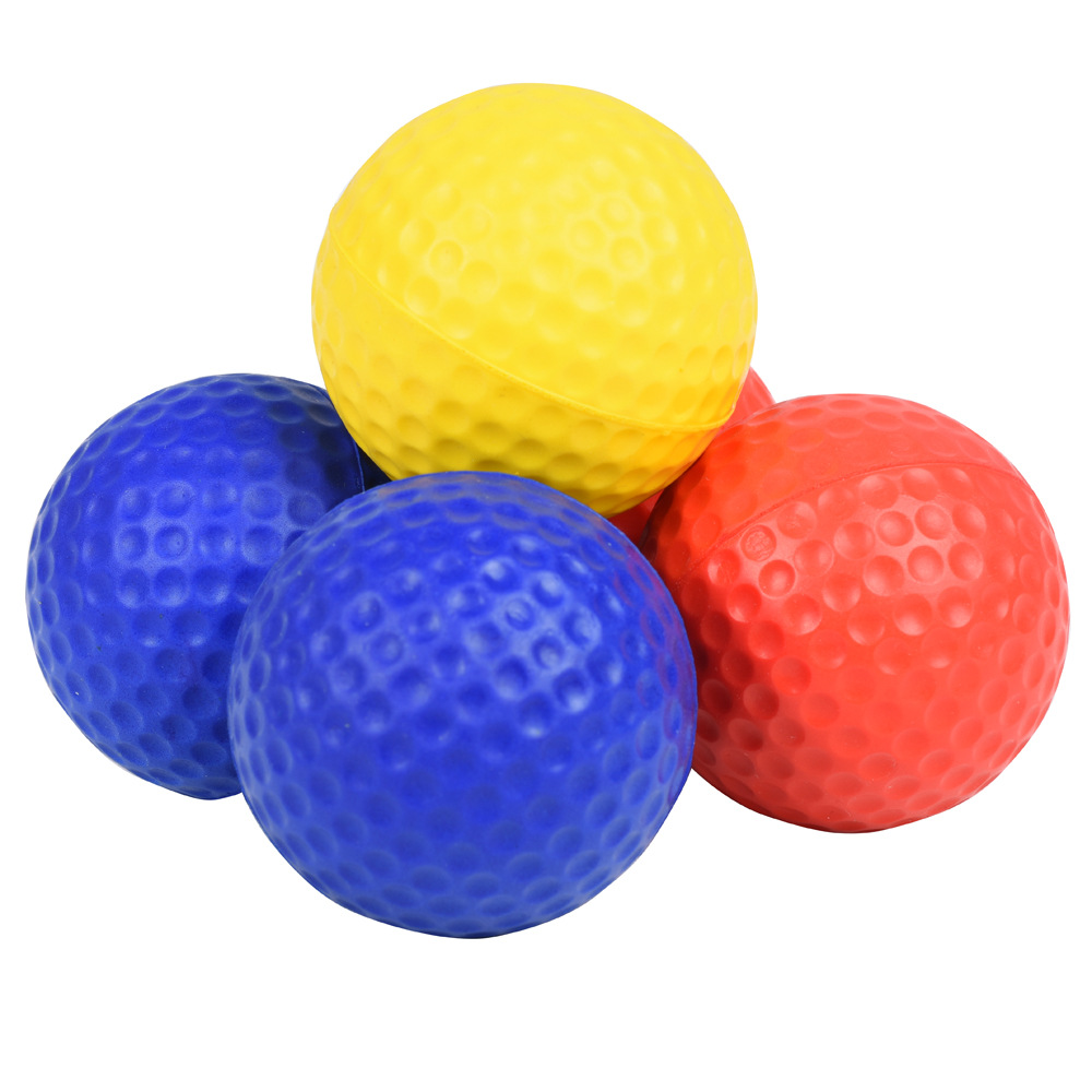 Golf PU bola suave práctica de golf Bola de práctica de los niños de interior y al aire libre bola de espuma Bola de esponja