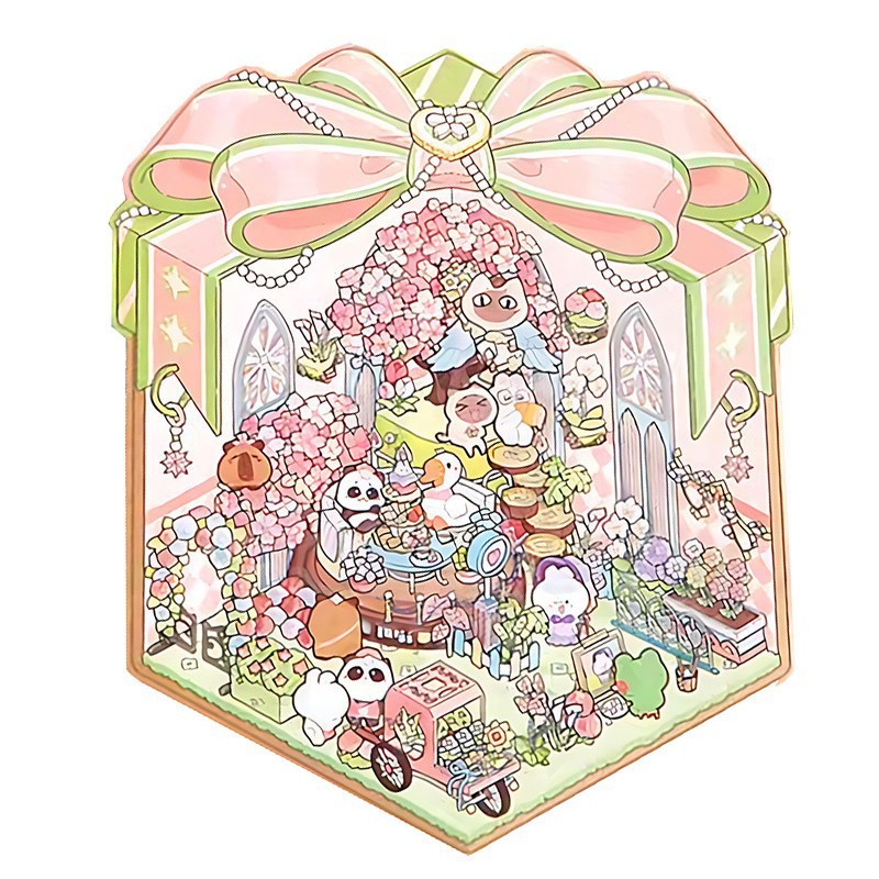 Xinmo 5.0 꽃 선물 상자