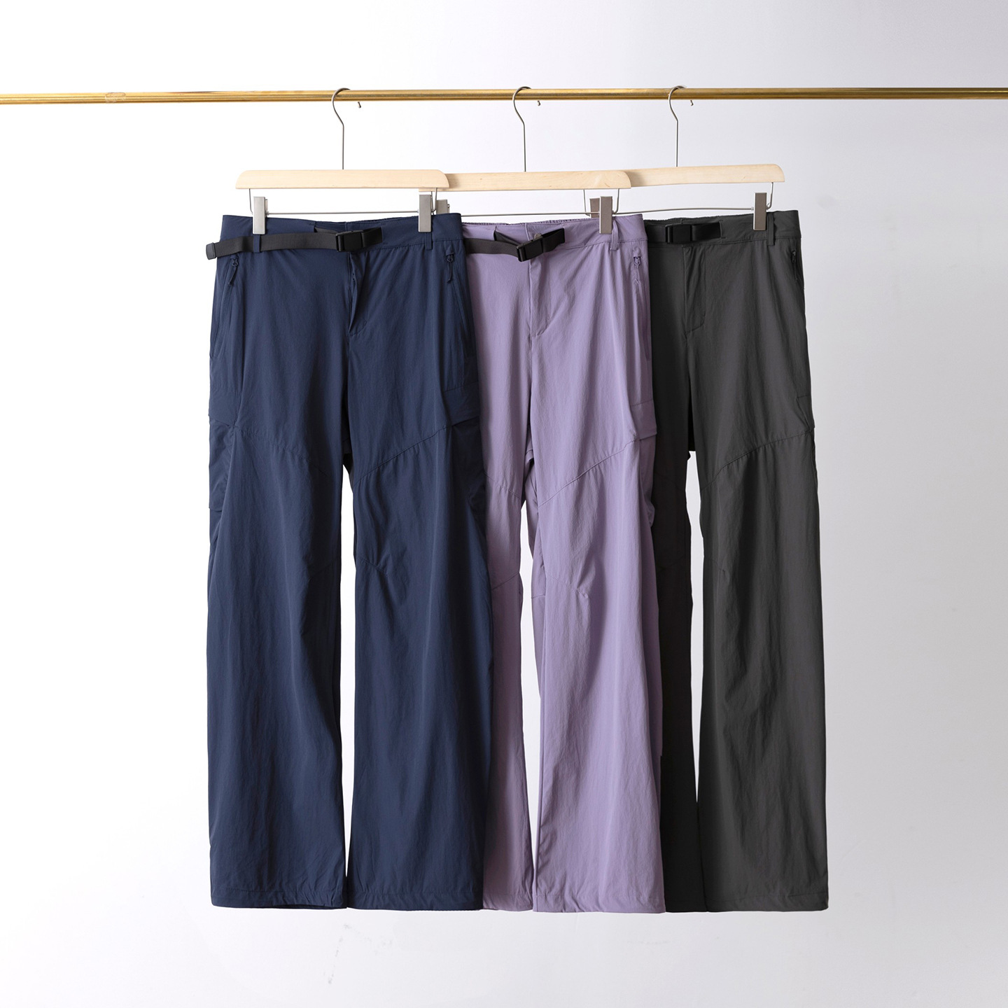 Couple Style! Replacement! Outdoor Sports Moisture-Wicking Quick-Dry Straight Hiking Multi-Pocket Pants for Men and Women Trendy