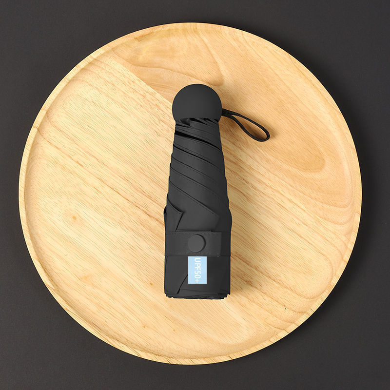 Jiaoxia 50% off カプセル日傘日焼け止めと UV 保護コンパクトポータブル日傘女性用 1:1 晴雨兼用傘|undefined