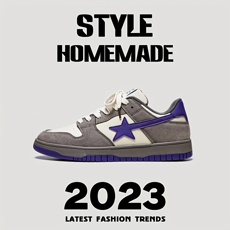 Trendy 2025 Autumn New Wholesale Sneakers for Men, Versatile Student Couple Casual Harajuku Hong Kong Style Sports Shoes for Men Trendy 2025 Autumn New Wholesale Sneakers for Men, Versatile Student Couple Casual Harajuku Hong Kong Style Sports Shoes for Men
