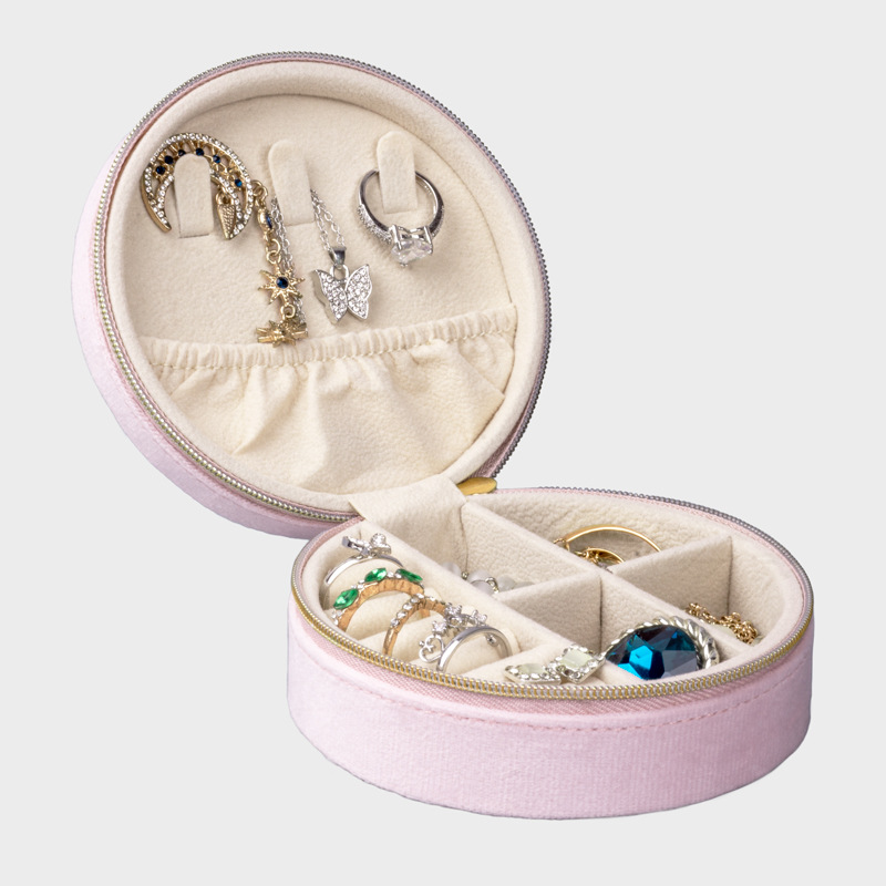 80g Weight Jewelry Boxes Classification 1 Piece Quantity Daily, Street Occasion Solid Color Pattern Simple Style Style Simple Style Solid Color Cloth Jewelry Boxes 5