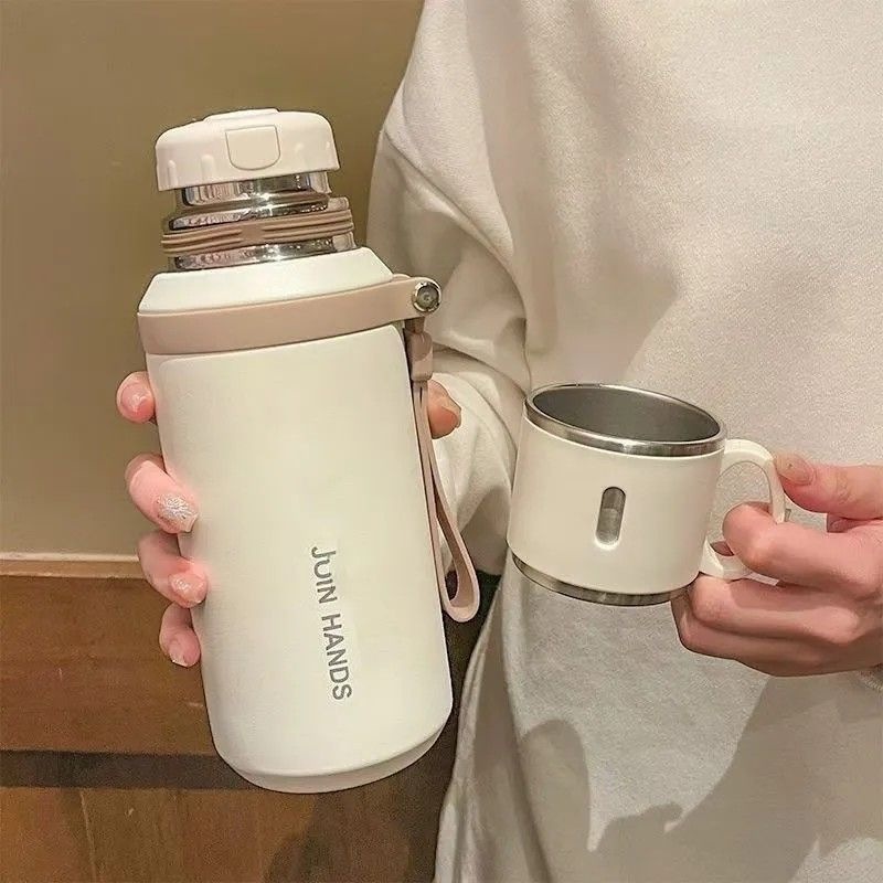2026 New Model Insulated Cup for Women, High-Style Water Cup, 316 Stainless Steel, Special Tea Cup for Male Middle School Students