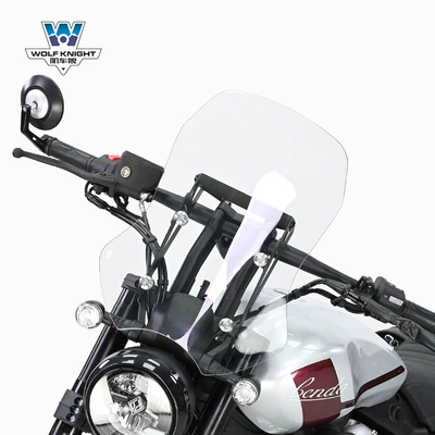 Electric car rear backrest, stone 250 backrest rear tail rack - transparent-45cm-high-send-accessories-with-navigation-pole-black