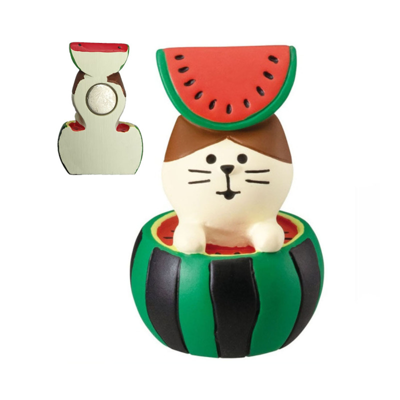 日本猫冷蔵庫マグネット DIY 磁気食品おもちゃ冷蔵庫メッセージステッカー樹脂シミュレーション食品冷蔵庫マグネット強力な吸引|undefined