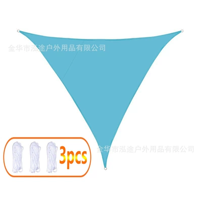 Rainproof Sunshade Sail, Landscape Awning | Avtomobil yan çətirləri - lake-blue-11-1m