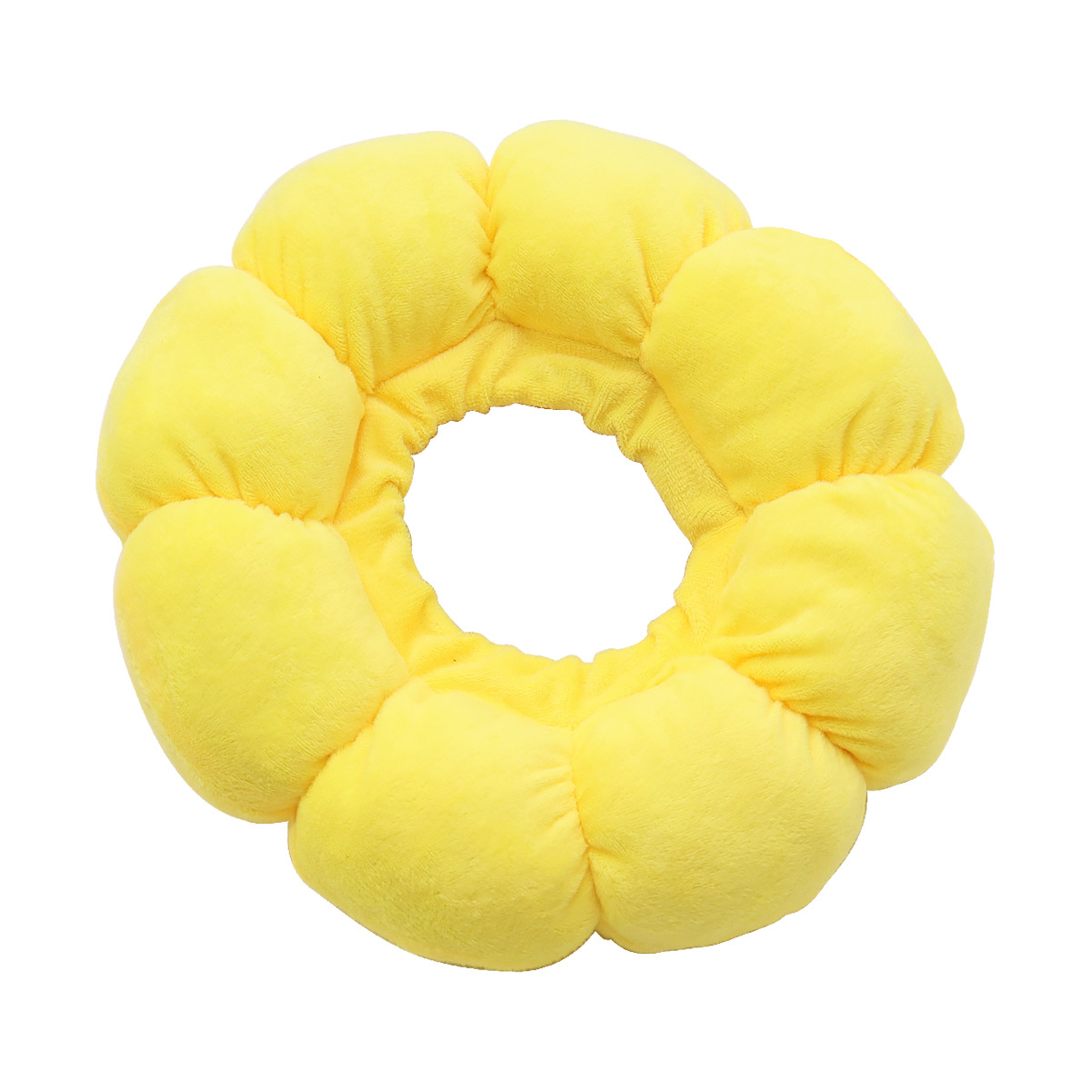 Collar suave de anillo de Elizabeth, casco de perro, anillo anti-lamiendo para mascotas, casco de gato castrado, cuello de algodón de girasol al por mayor