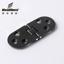 桌类折叠合页圆桌铰链餐桌合翻板合页暗藏隐形铰台铰30x80锌合金