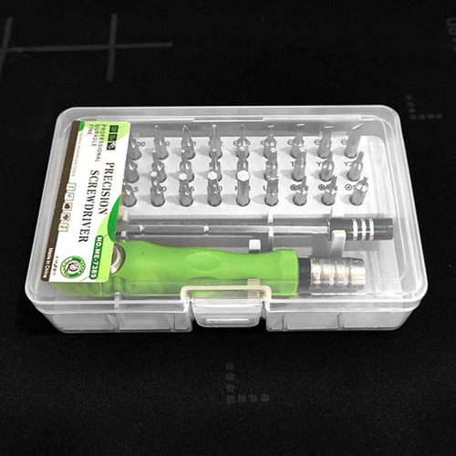 Cross-border 32-in-1 watch and mobile phone repair manual screwdriver computer electronic repair and disassembly tool set