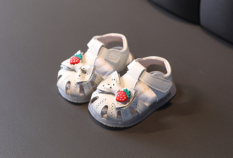 Sommersandalen für Babys im Alter von 0–1–2 Jahren, Prinzessinnen-Sandalen mit weicher Sohle, rutschfeste Mädchenschuhe, Kleinkinderschuhe_voghion.com