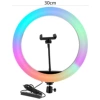 12 -inch 30cm ring light RGB wire control model