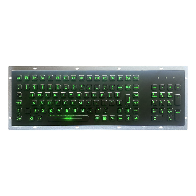 Keyu Ky-Pc-F4 Moisture-Proof, Dust-Proof, Ip65 Waterproof, 103-Key Embedded Stainless Steel All-Metal Keyboard Keyu Ky-Pc-F4 Moisture-Proof, Dust-Proof, Ip65 Waterproof, 103-Key Embedded Stainless Steel All-Metal Keyboard