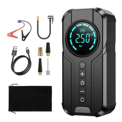 [1920] Cross-Border Car Emergency: Other Automotive Safety Supplies - neutral-yx1920ch-6000-mah-all-in-one-machine-ordinary-clip-velvet-bag