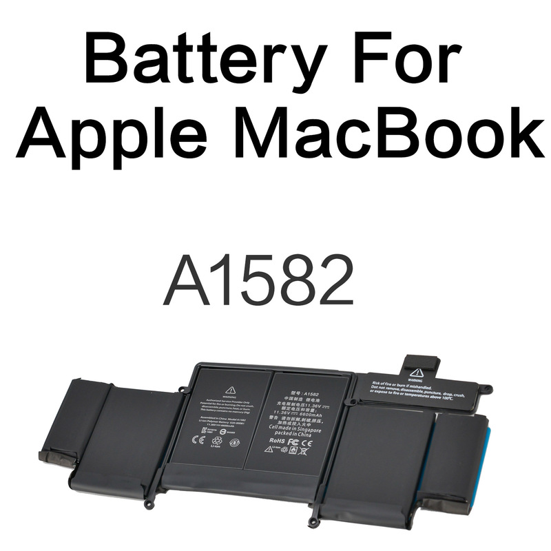 A1582 Is Suitable for Apple Laptop Battery MacBook Pro 13inch A1502 Early 2015 Model