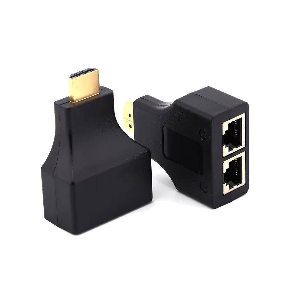 То есть подключай и играй с HDMI-усилителем до 30 м двойной - сетевой порт RJ45 сетевой сигнал усиление передача мониторинг хост