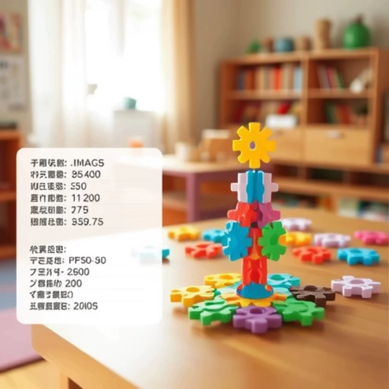 Цифровая Снежинка средняя Обычная сборка и вставка строительных блоков Детские дети детский сад Развивающие Игрушки для раннего развития