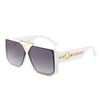 Big trend sunglasses suitable for men and women, 2021 collection, trend of season, European style