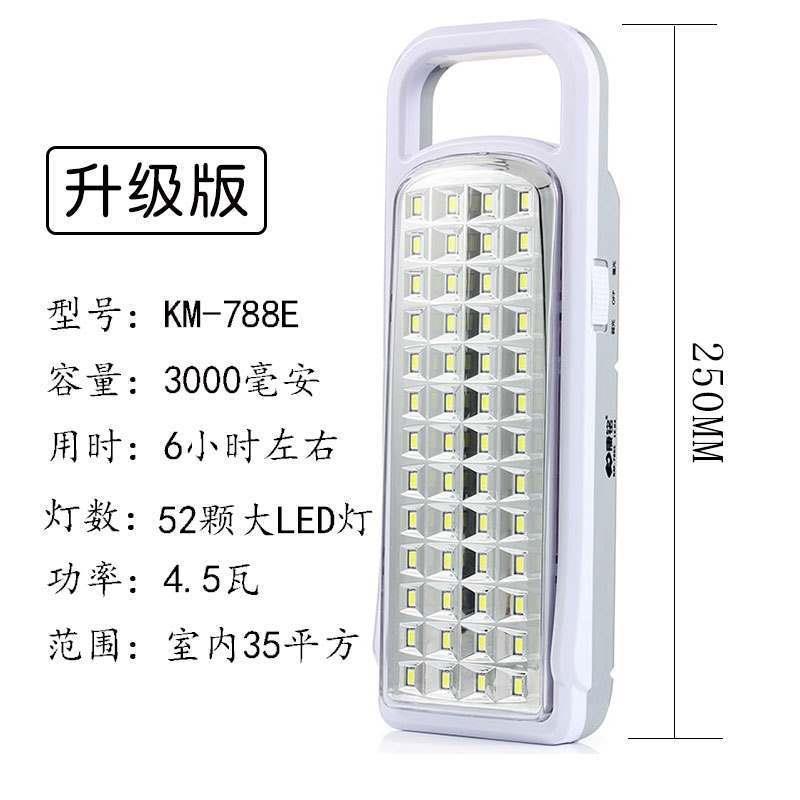 Rechargeable Ultra-bright Household LED Emergency Lámpara de emergencia