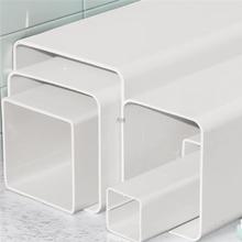 PVC塑料方管型材矩形种植排水养殖护栏警示桩家庭水培种菜装修管