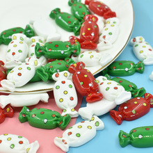 创意圣诞糖果食玩树脂配件奶油胶diy手机壳过家家玩具diy配件摆件