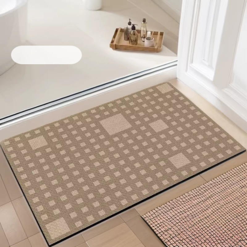 Luxe diatomiet mat antislip en sneldrogend voor in de badkamer_voghion.com