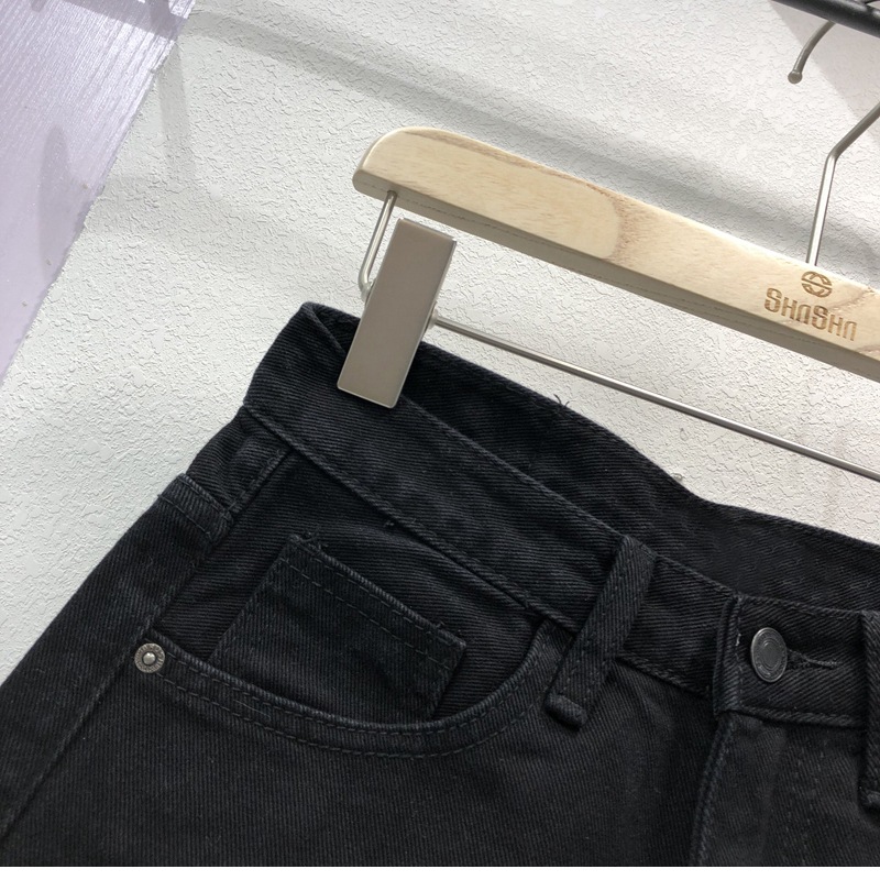 Women's High-Waisted Denim Shorts Spring/Summer Ripped Versatile Slimming Frayed Edges Korean Style Wide Leg Pants Hot Shorts_ecoleips.com