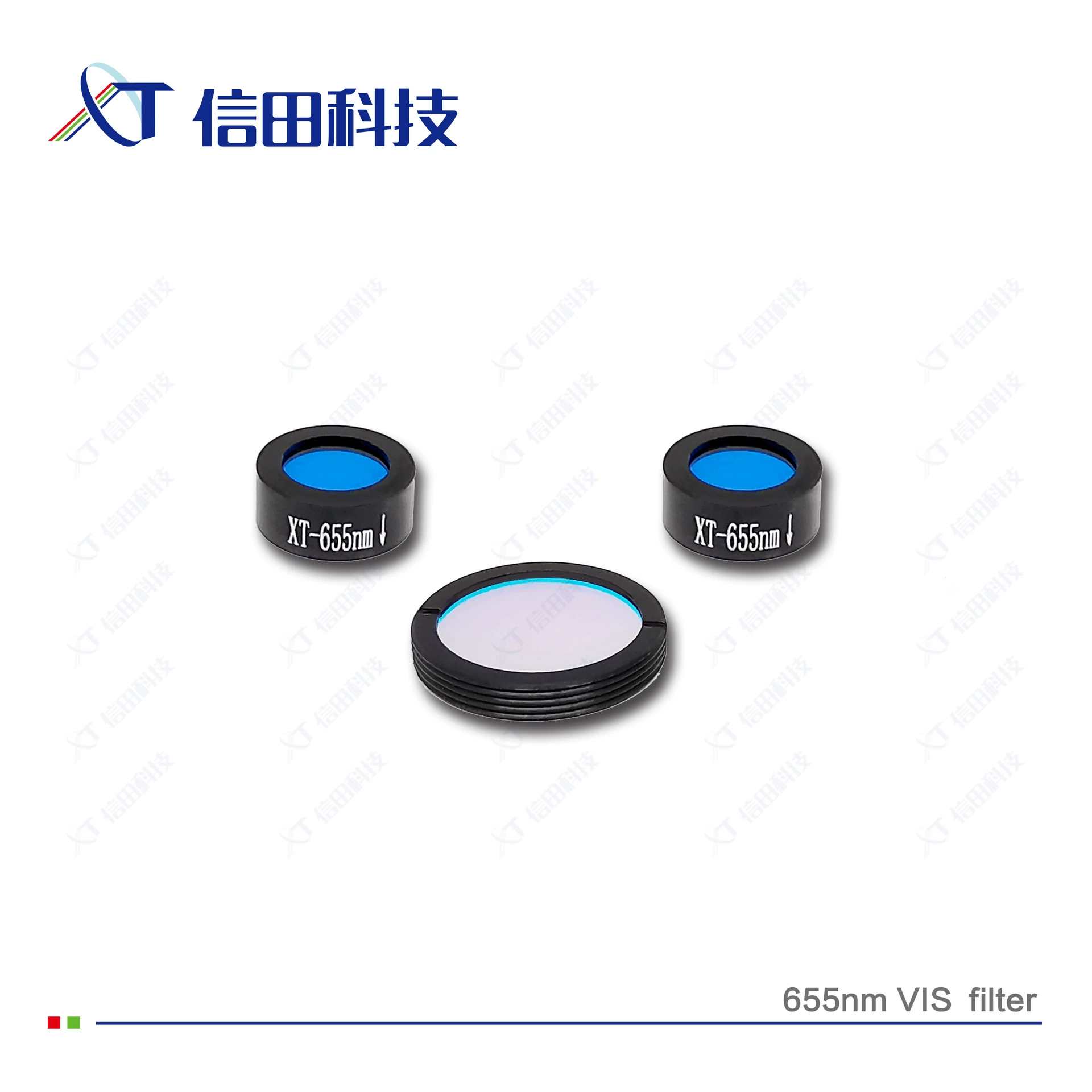 Фильтр 655nm можно использовать для различных длин волн, диаметров