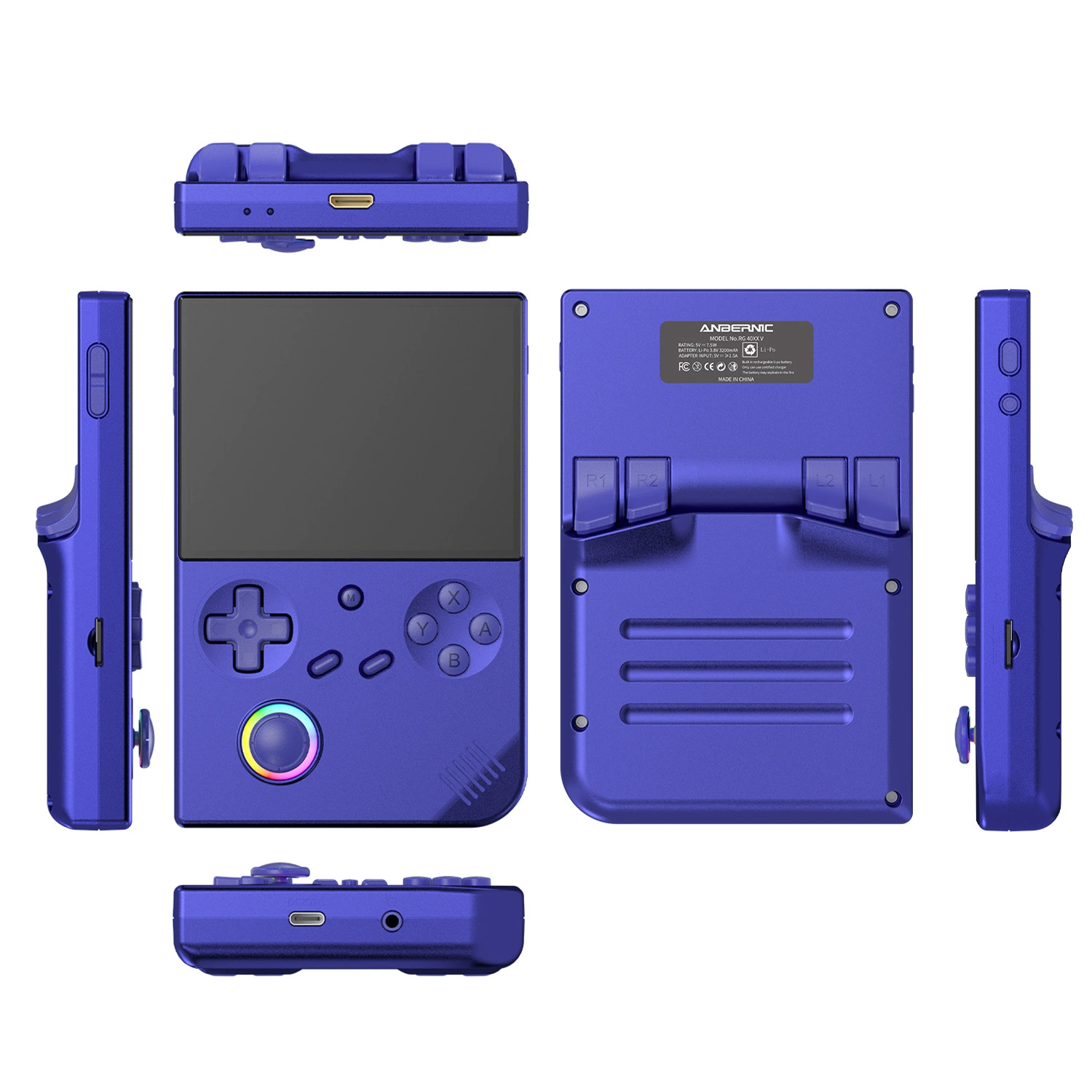 Вертикальный экран RG40XXV портативная беспроводная ретро PSP GBA консоль высокого разрешения для аркады