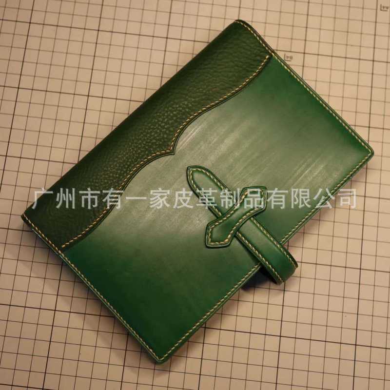 小红书新款m5皮质手账本活页本高颜值高颜值笔记本随身口袋日记本|undefined