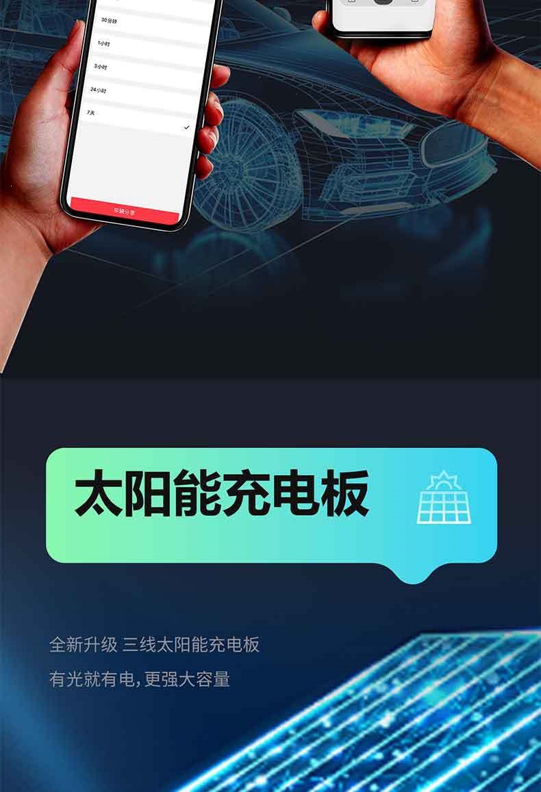 Cross-Border Black Technology Solar Car Smart Key Non-Destructive Modification and Upgrade Etc Digital Car Key Nfc Bluetooth