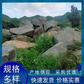 中国黑山西黑景观石花园庭院草坪点缀黑山石室内外装饰石头批发
