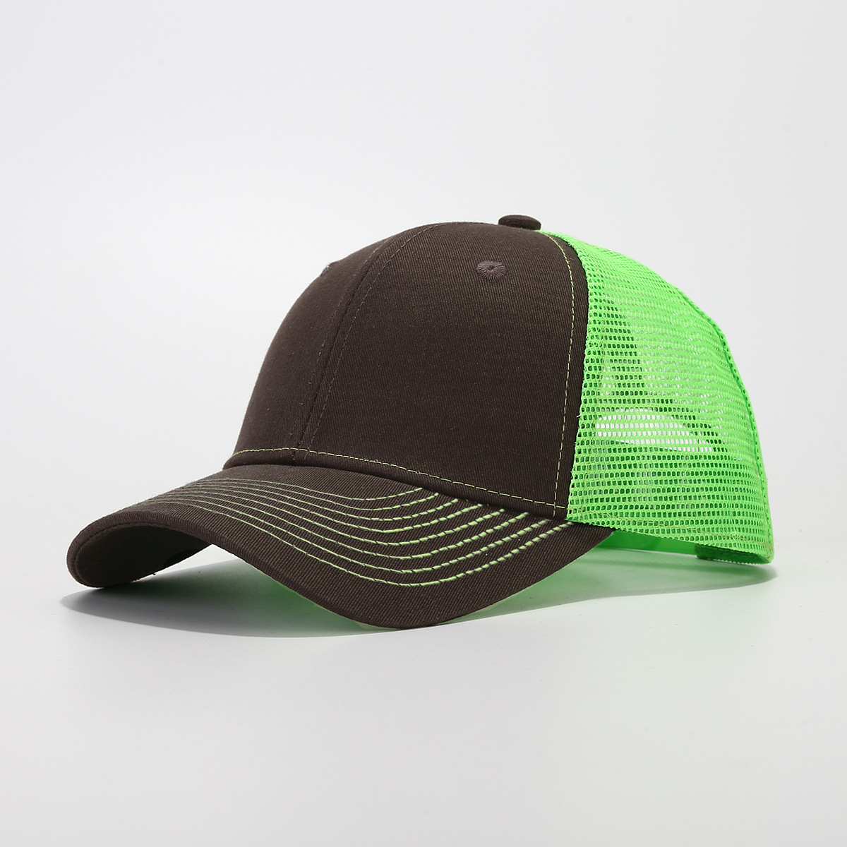 Nueva gorra de malla de moda para hombres y mujeres de ocio al aire libre a prueba de sol anti-choque Richardson conductor de camión sombrero de béisbol personalización image 14